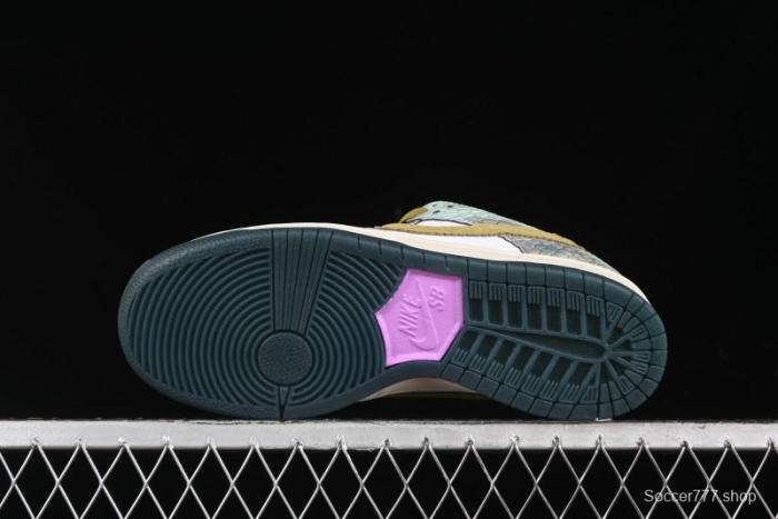 Nike Alexis Sablone x SB Dunk Low Reptile SB Low Top Casual Skate Shoes - HJ3386-300