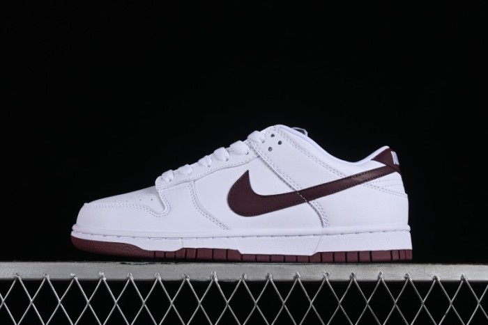 Nike SB Dunk Low White Red Colorway Low-Top Casual Skateboarding Shoes - DV0831-102 1
