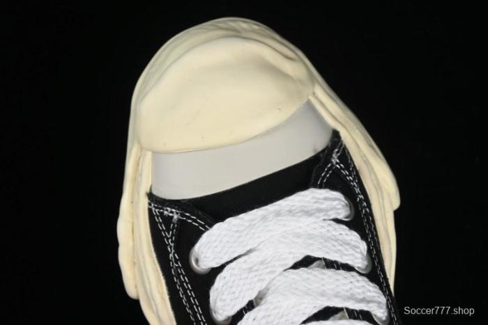 Wayne MMY Original Sole Leather Low Sneaker with Deconstructed Ice Cream Sole - W.E5 1