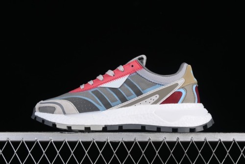 Adidas Retropy P9 GW9333 Running Shoes with Thick Popcorn Sole