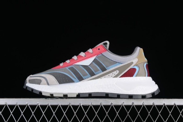 Adidas Retropy P9 GW9333 Running Shoes with Thick Popcorn Sole