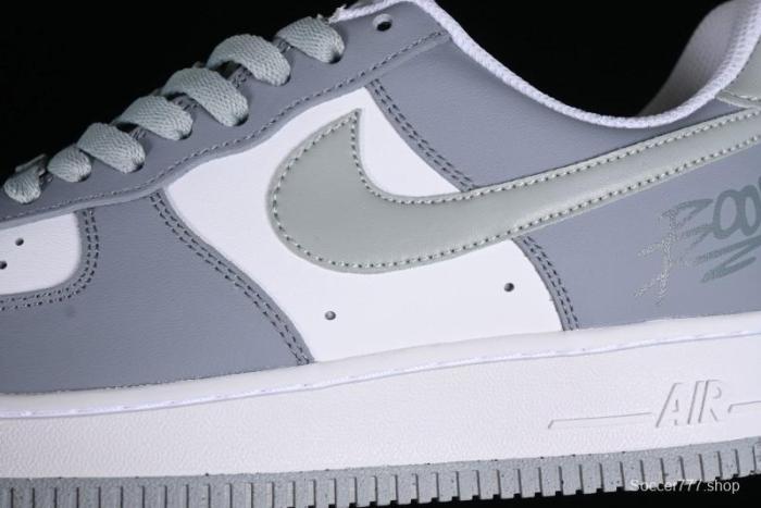 Nike Air Force 1 '07 Low Casual Sneakers with Full-Length Air Cushion - FJ4146-111 1