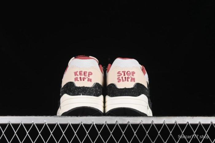 Nike Air Max 1 Retro Running Shoes with Half-Sole Air Cushion - FD5743-200