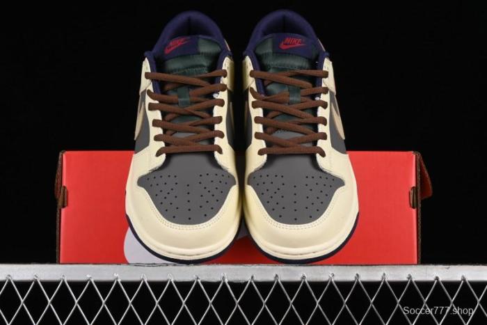 Nike Dunk Low SB Casual Skate Shoes with Chestnut-Inspired Design - FV8106-361