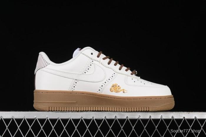 Nike Air Force 1 '07 Low  Open Cirrus  Black Myth Wukong Theme Casual Sneakers - FV3700-211