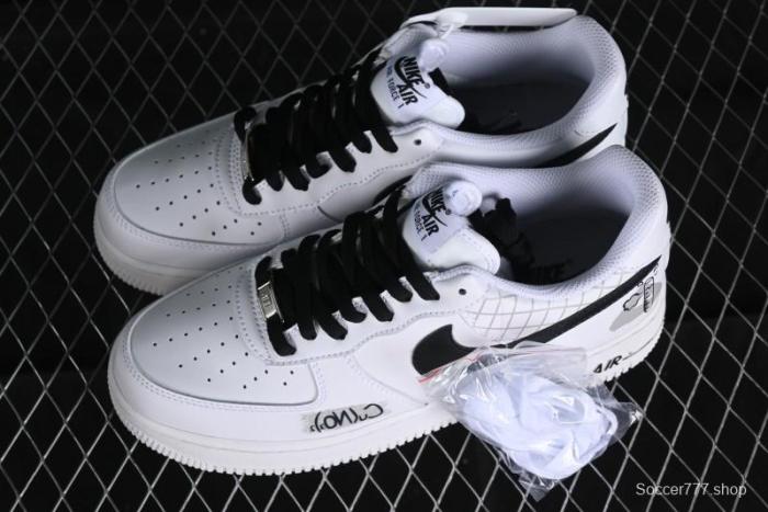 Nike Air Force 1 '07 Low Custom ID Graffiti Chemical Formula Casual Sneakers - AM0703-125 1