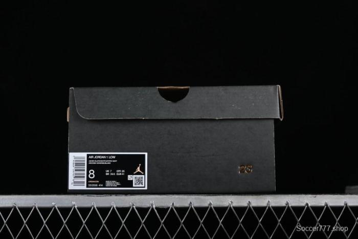 Nike Air Jordan 1 Low AJ1 Casual Lifestyle Sneakers - 553558-414