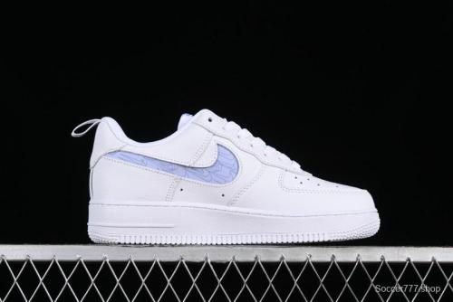 Nike Air Force 1 '07 Low Hazy Purple Casual Sneakers with Full-Length Air Solo Cushion - FB8971-800 1