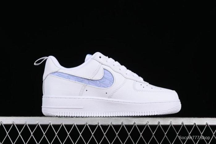 Nike Air Force 1 '07 Low Hazy Purple Casual Sneakers with Full-Length Air Solo Cushion - FB8971-800 1