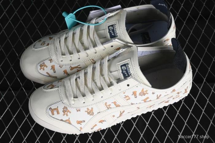 Onitsuka Tiger Mexico 66 Low-Top Leather Sneakers - 1183B785-100 1