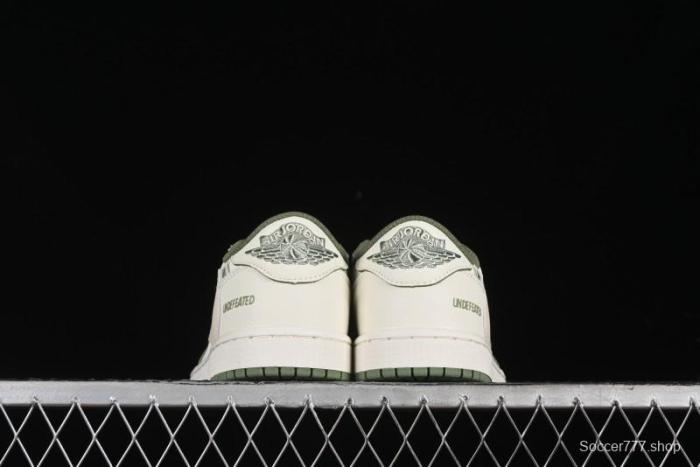 Nike Travis Scott x Fragment Design x Air Jordan 1 Low OG SP AJ1 Retro Sneakers - DM7866-017