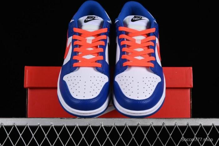 Nike Dunk Low SB Casual Skate Shoes in White Blue Red - CW1590-104 1