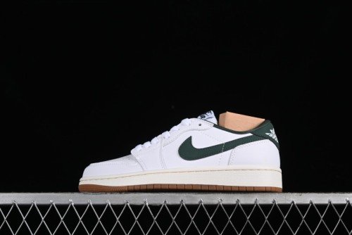 Nike Air Jordan 1 Low OG  Oxidized Green  Retro Basketball Shoes - CZ0775-133