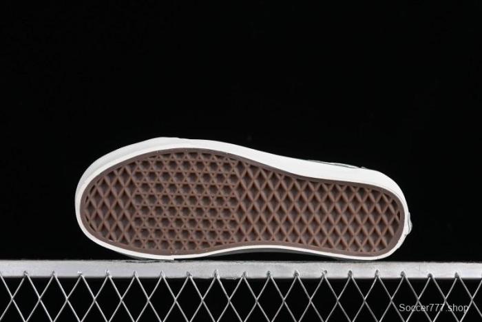 Vans Old Skool Reissue 136 Checkerboard Green Retro Canvas Shoes - VN000MT6V0N 1