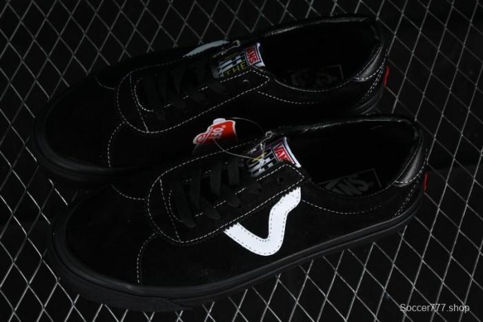 Vans Epoch Sport Style 37 High-End Retro Skate Shoes with T-Toe Design - VN0A4BU6BK 1