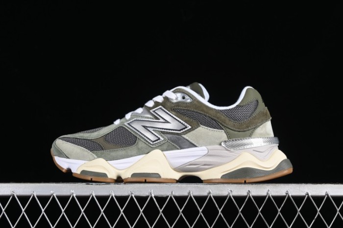 Joe Freshgoods x New Balance 9060 Retro Running Sneakers with ABZORB Cushioning - U9060FOC 1