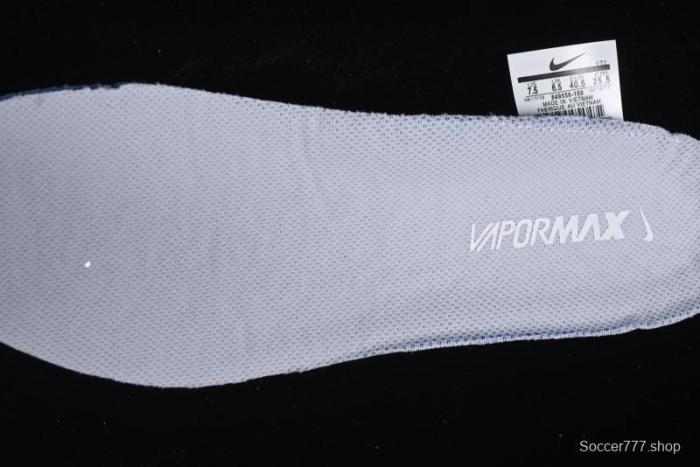 Nike Vapormax Flyknit Breathable Casual Running Shoes with Full-Length Air Cushion - 849558-100