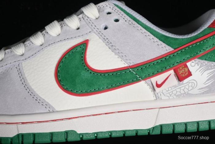 Nike SB Dunk Low Chinese New Year Limited - Azure Dragon Anniversary High-End Custom Low-Top Casual Skate Shoes - CR8033-505 1