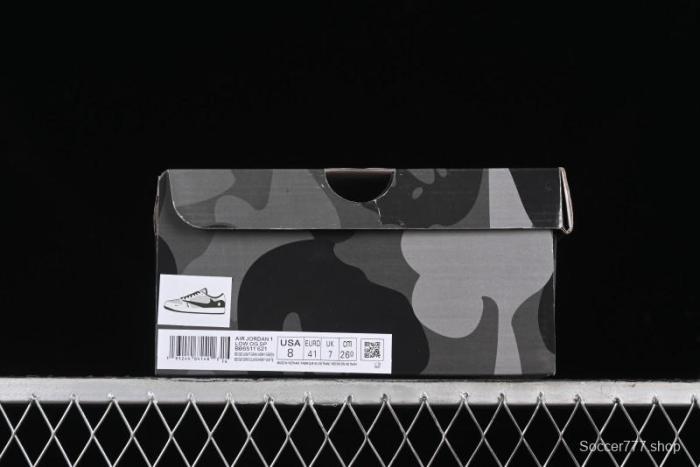 Nike Travis Scott x Fragment Design x Air Jordan 1 Low OG SP AJ1 Bape Collaboration - BB6511-621