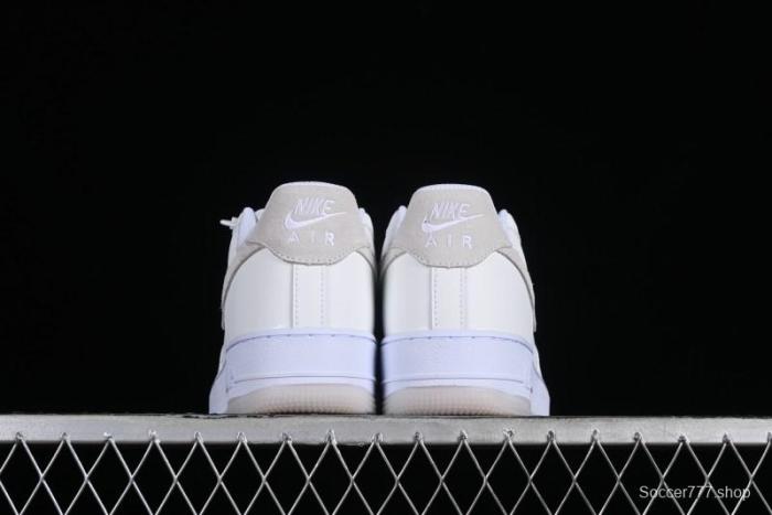 Nike Air Force 1 '07 Low Casual Sneakers with Full-Length Air Cushion - FN5832-100 1
