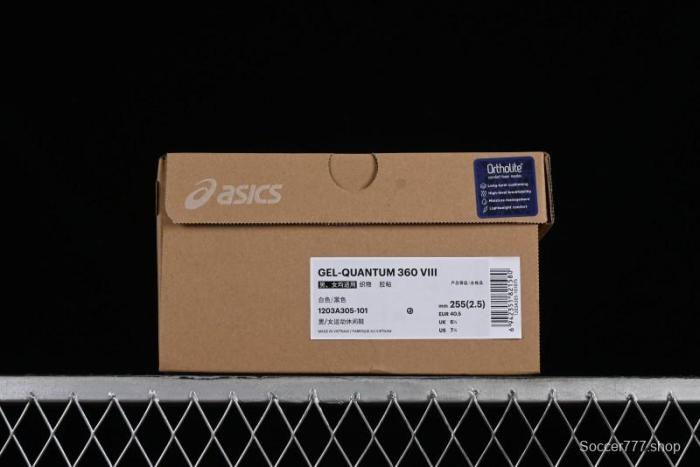 Asics Gel-Quantum 360 VIII Retro Breathable Casual Shoes with Cushioning for Men - 1203A305-101 1