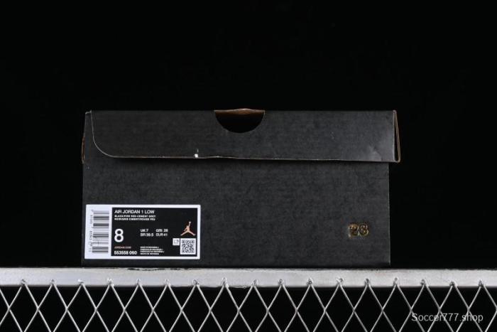 Nike Air Jordan 1 Low AJ1 Cement Grey Low-Top Casual Sneakers - 553558-060 1