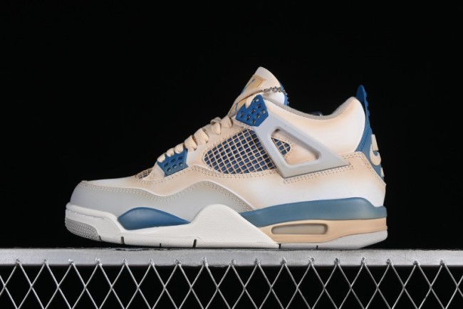 Nike Air Jordan 4 Retro Basketball Shoes Blastoise Collaboration - 308797-105 1
