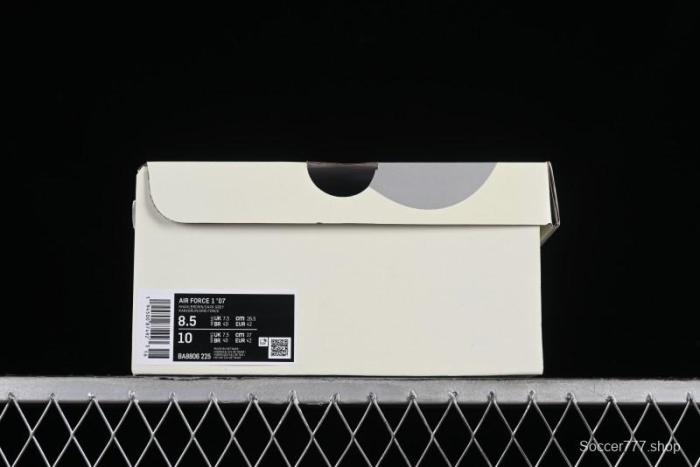 Nike Air Force 1 '07 Low BAPE Collaboration - Light Green Pigskin Low-Top Casual Sneakers - BA8806-225 1