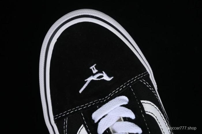 Vans Buzz Old Skool Peace Dove Classic Canvas Patchwork Low-Top Skate Shoes - VN000CR5BPB 1