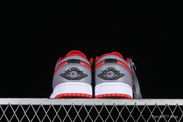 Nike Air Jordan 1 Low AJ1 Cement Grey Low-Top Casual Sneakers - 553558-060 1