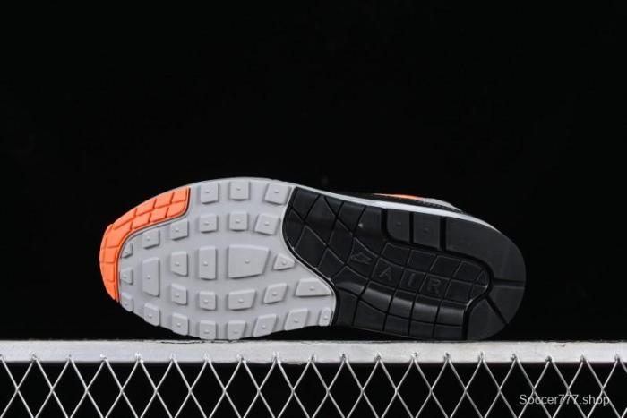 Nike Air Max 1 Retro Running Shoes with Half-Sole Air Cushion - HF3713-001
