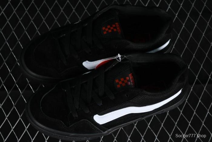 Vans Caldrone Classic Black Retro Skate Shoes - VN0007P9BA2 1