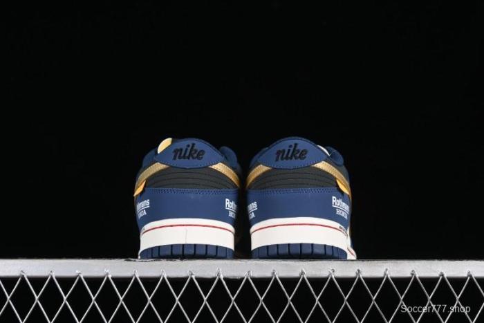 Nike SB Dunk Low Retro White Blue Collaboration Low-Top Casual Skateboarding Shoes - MU0232-365 1