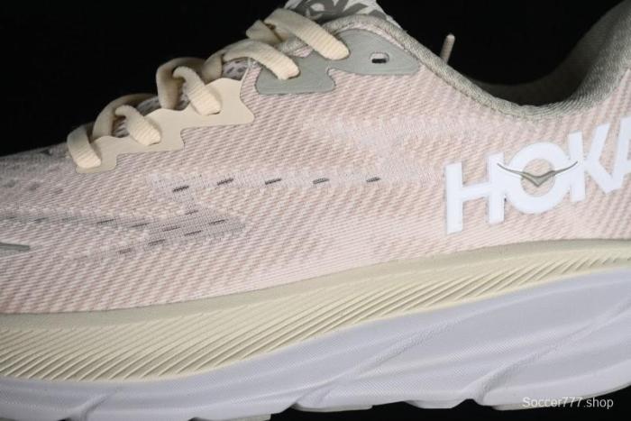 HOKA ONE ONE Clifton 9 Lightweight Breathable Knit Mesh Running Shoes - 1127895 OKB 1