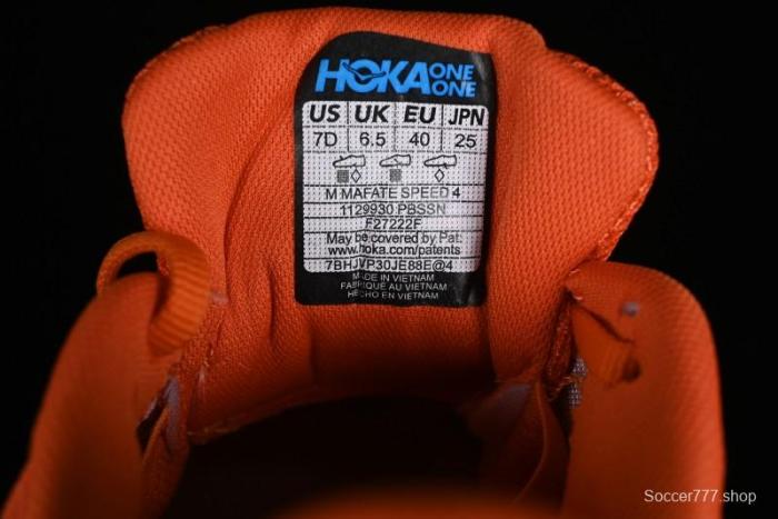 Hoka One One Mafate Speed 4 Low-Cut Professional Trail Running Shoes - 1129930 PBSSN 1