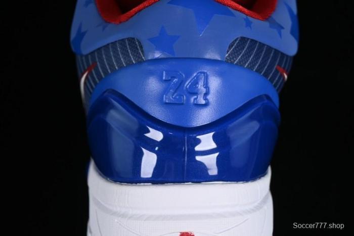 Nike Zoom Kobe IV ZK4 Basketball Shoes with Electroplated Blue Design - FQ3545-400 1