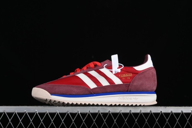 Adidas Originals SL 72 RS Retro Running Shoes with Ecotex Tongue and EVA Midsole - JI1280