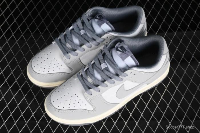 Nike Dunk Low Cool Grey SB Skateboarding Shoes with Washed Effect - FV1167-001