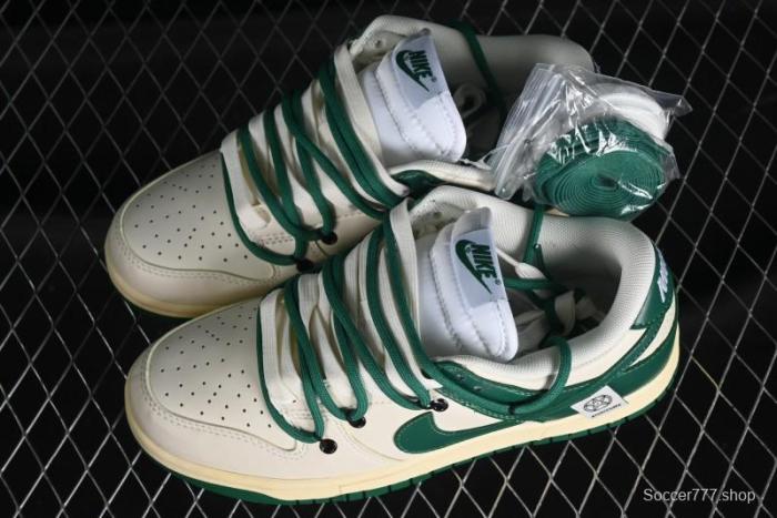 Nike Dunk Low Retro Deconstructed Style with Aged Labels SB Strap Low-Top Casual Sneakers - DD1503-112 1