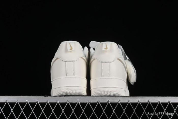 Nike Air Force 1 '07 Low Classic Khaki Mini Swoosh Starry Sky Low-Top Casual Sneakers - MJ0319-027 1