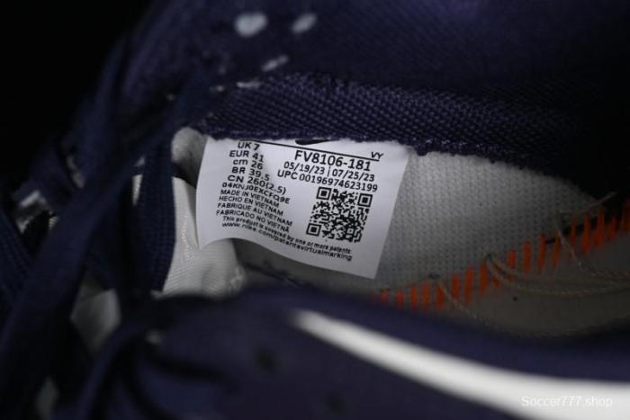 Nike Dunk Low Retro Navy Blue SB Low-Top Casual Skate Shoes - FV8106-181 1