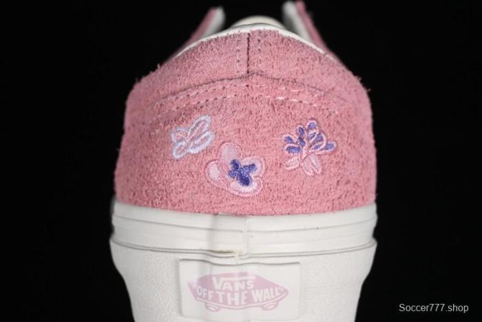 Vans Style 36 Low-Top Skate Shoes with Pink Embroidery - VN000CRPGRN 1