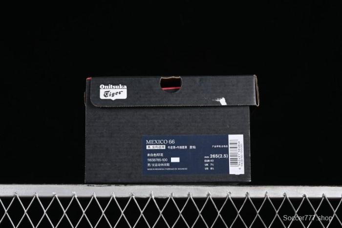 Onitsuka Tiger Mexico 66 Low-Top Leather Sneakers - 1183B785-100 1