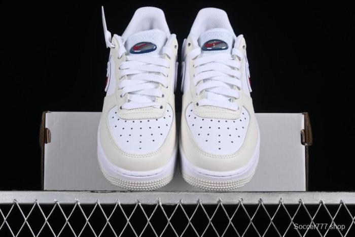 Nike Air Force 1 '07 Low Casual Sneakers with Full-Length Air Cushion - FZ3190-400 1