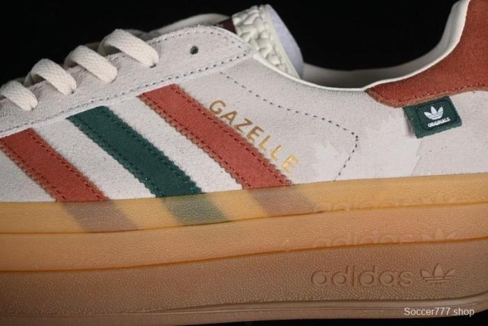 Adidas Originals Gazelle Bold IG3685 Low-Top Sneakers with Thick Sole for Casual Wear Anti-Slip and Durable 1