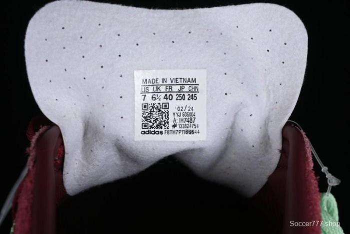 Adidas Originals Gazelle Indoor IH7487 Retro Casual Slip-Resistant Wear-Resistant Low-Top Skate Shoes 1