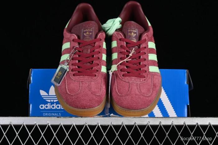 Adidas Originals Gazelle Indoor IH7487 Retro Casual Slip-Resistant Wear-Resistant Low-Top Skate Shoes 1