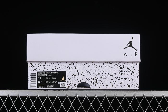 Nike Air Jordan 4 Retro Vivid Sulfur Sneakers - AQ9129-101 1