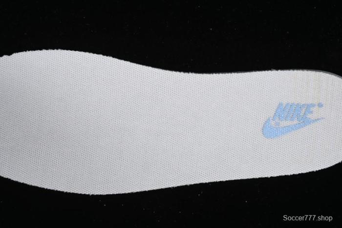 Stussy x Nike Dunk Low SB Skate Shoes in White with Light Blue Swoosh - DQ1098-380