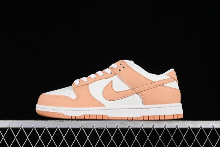 Nike Dunk Low  Harvest Moon  SB Skateboarding Shoes in Beige Orange - DD1503-114 1